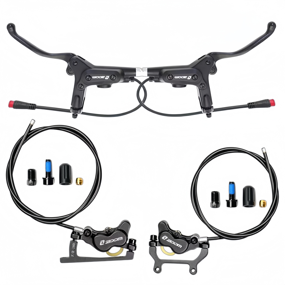 Zoom Hydraulic Brake 4 Piston E-Scooter - ZOOM HB-890E 4-Piston Hydraulic Disc Brake