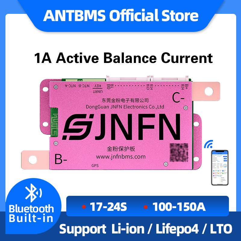 Smart Bms 20S 72V 150A Bluetooth - ANT BMS 1A Active Balance Lithium