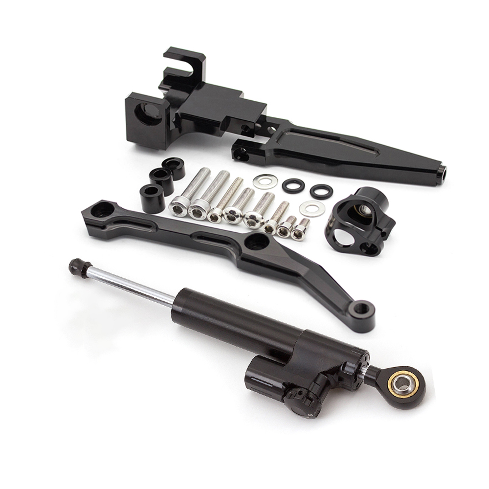 For Yamaha MT09 Tracer /FJ09 T - Steering Damper Stabilizer Kit Cnc recension och pris