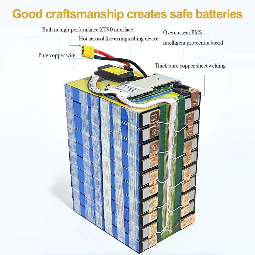 Long Life 48V 60V 72V LifePO4  - 72V 30Ah Lifepo4 Battery Pack recension och pris