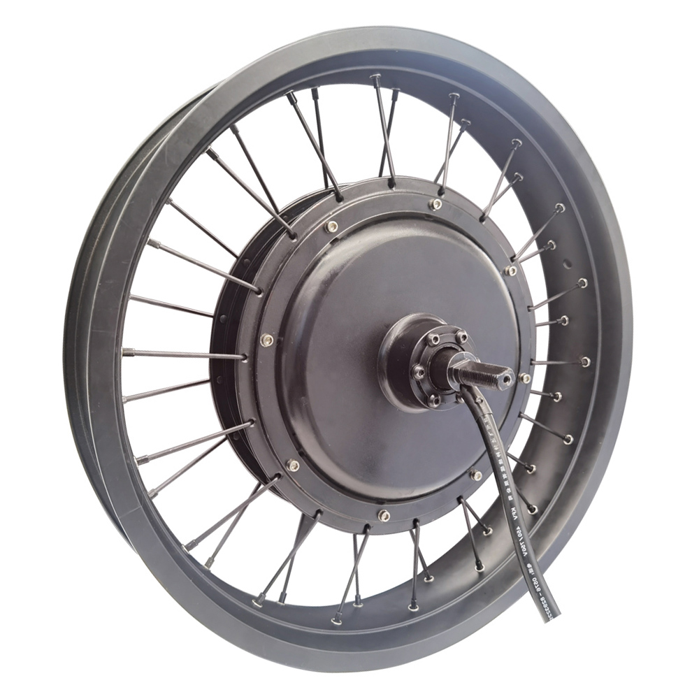 High Power 20 Inch Brushless G - 60V 5000W Brushless Hub Motor recension och pris