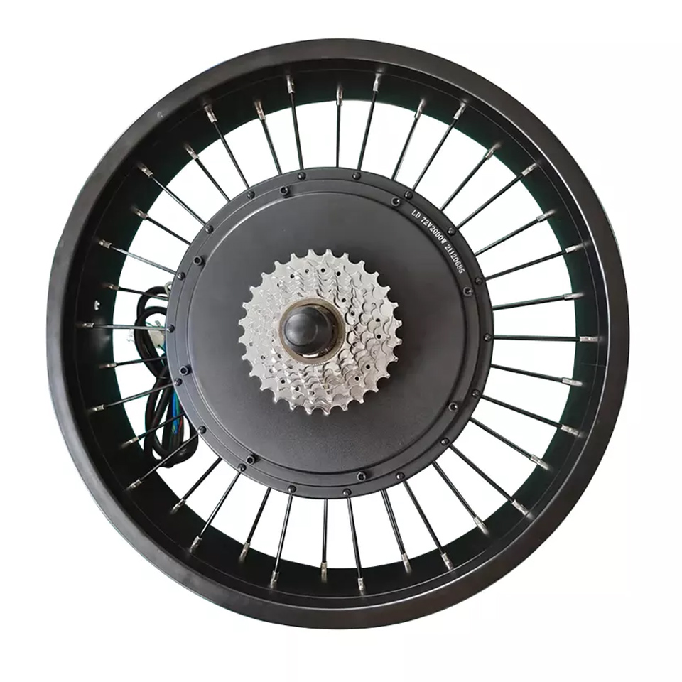 High Power 20 Inch Brushless G - 60V 5000W Brushless Hub Motor recension och pris