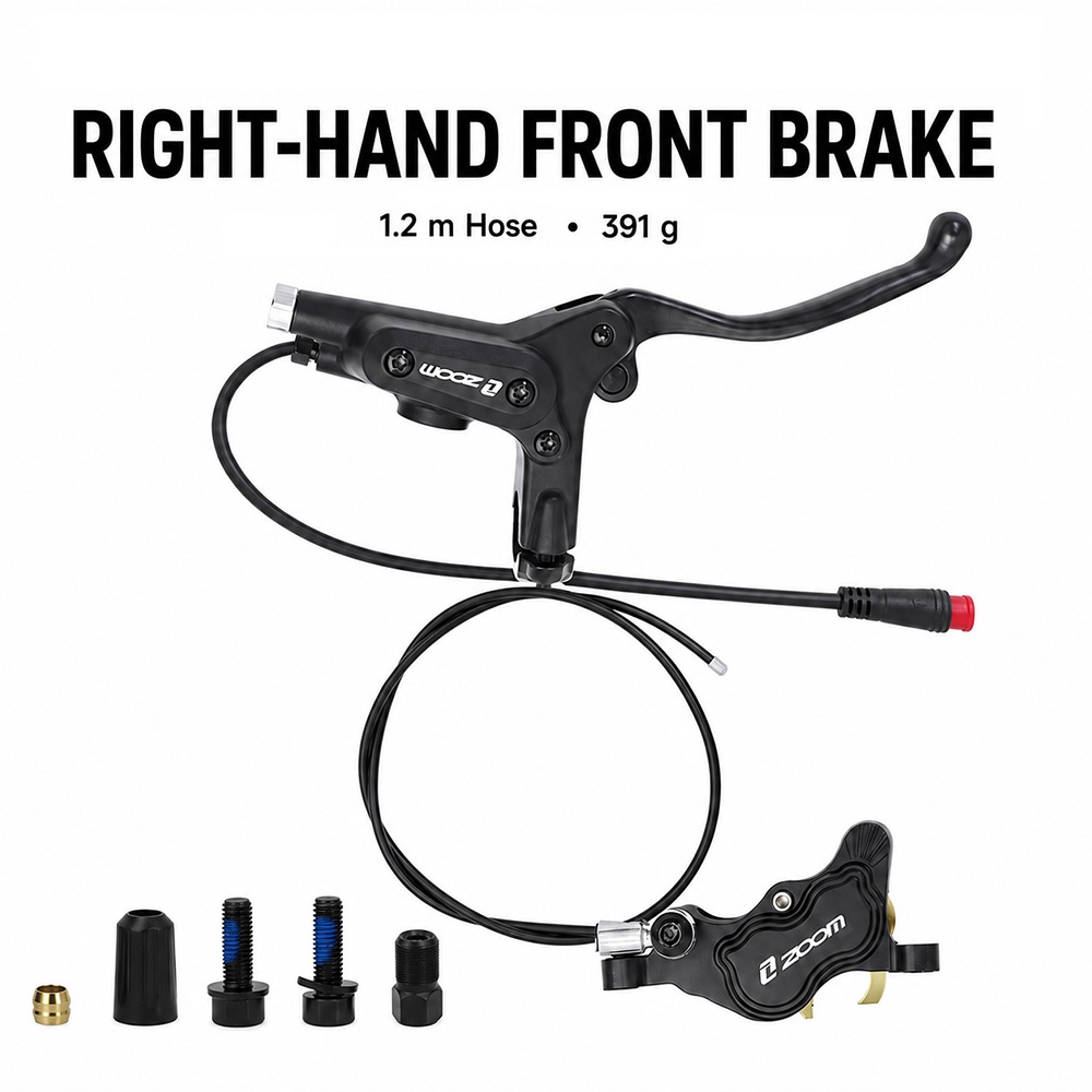 ZOOM HB-890E 4-Piston Hydrauli - Zoom Hydraulic Brake 4 Piston E-Scooter recension och pris