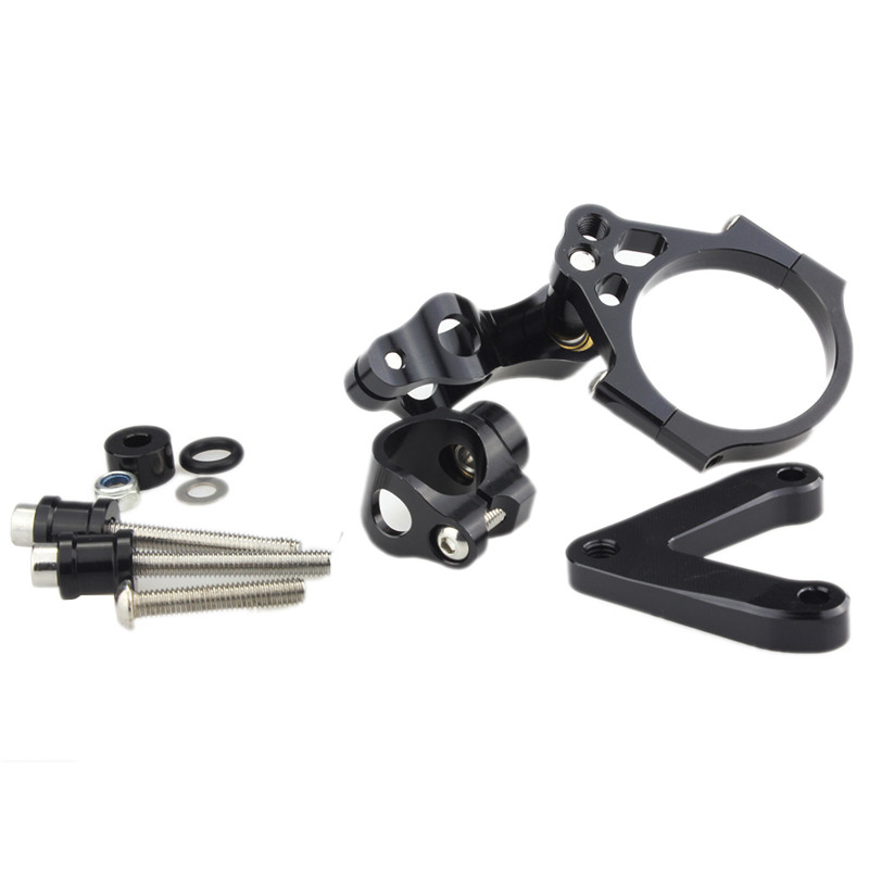 For Ducati 848 1098 1198 EVO 2 - Steering Damper Stabilizer Kit Cnc recension och pris
