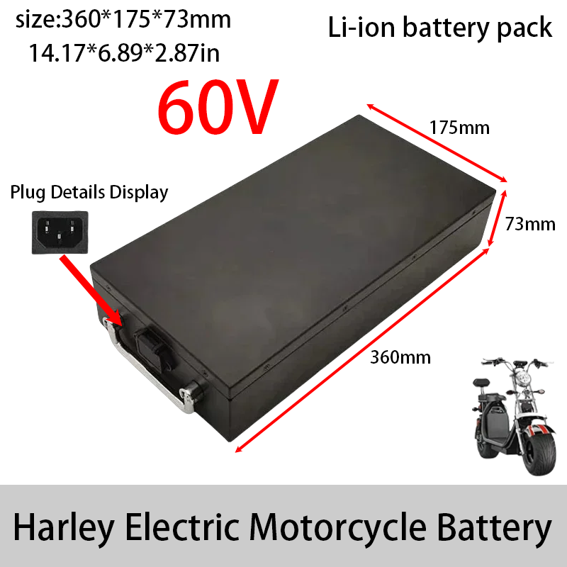 Electric Motorcycle Li-ion Bat - 72V 30Ah Lifepo4 Battery Pack recension och pris