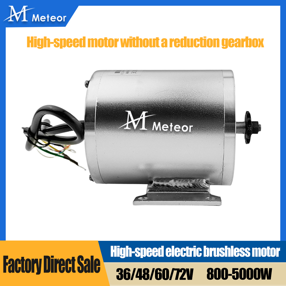 Meteor 800W 2000W 2500W 3000W  - 60V 5000W Brushless Hub Motor recension och pris