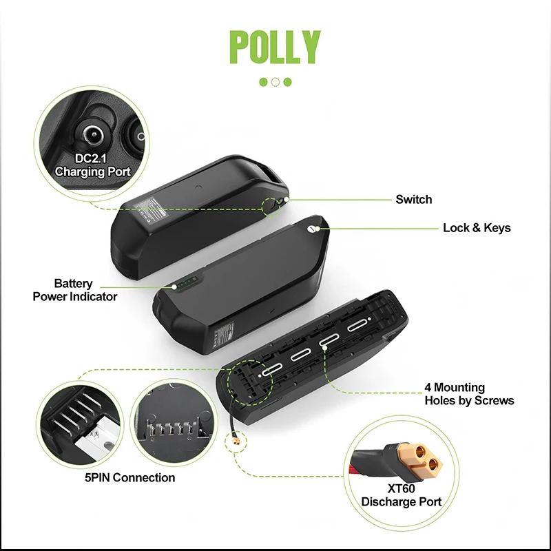 52v50ah Hailong Polly 48V 60V  - 60V 30Ah 21700 Battery Pack recension och pris