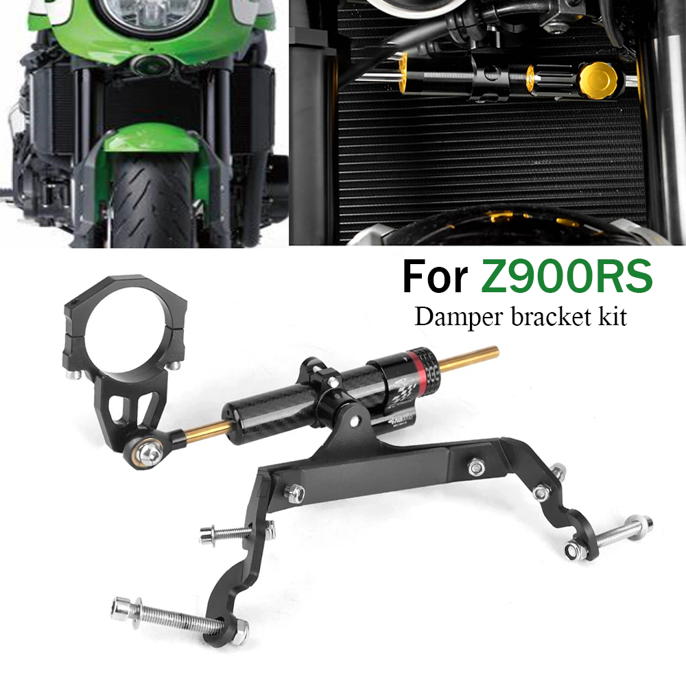 For Kawasaki Z900RS z900rs Z 9 - Steering Damper Stabilizer Kit Cnc recension och pris