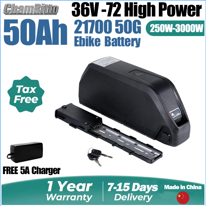 48V 30AH Electric Bike Battery - 60V 30Ah 21700 Battery Pack recension och pris