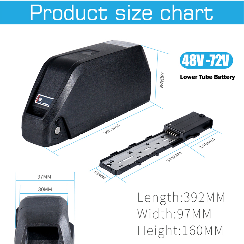 48V 30AH Electric Bike Battery - 60V 30Ah 21700 Battery Pack recension och pris